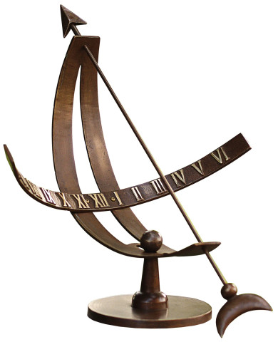Sonnenuhr "Kopernikus", Bronze #2