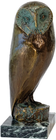 Kurt Arentz: Skulptur "Eule" #1