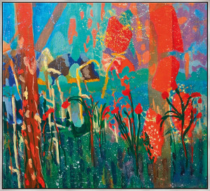 Gunther Sichelschmidt „Red Falling on Greyland“ (2022)