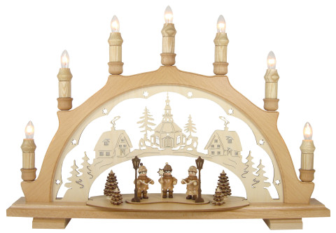  7-flg. Schwibbogen, Sternsänger #1