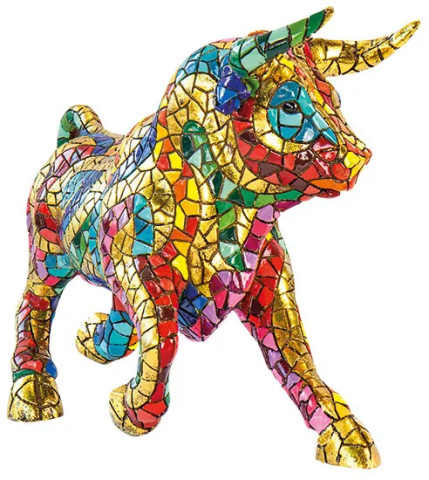 Mosaikfigur "El Toro Mosaico" #2