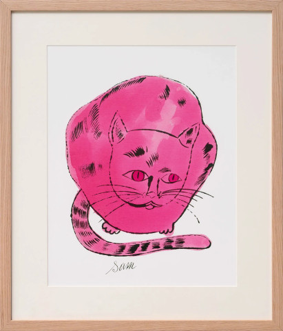 Andy Warhol: Bild "Sam (Hot Pink Sam)" (1954) #1