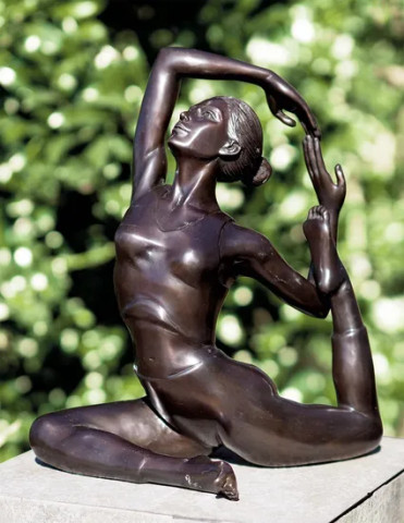 Gartenskulptur "Tänzerin", Bronze #1
