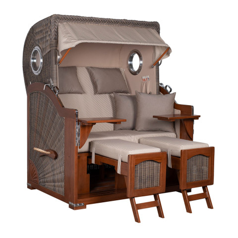  Strandkorb Düne Mahagoni (verschiedene Farben) #1