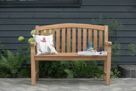 Teak-Gartenbank #4