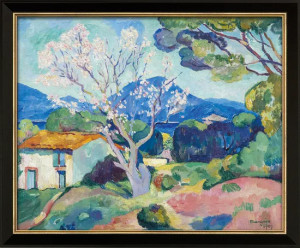 Henri Manguin: Bild "L'Amandier en fleurs" (1907)