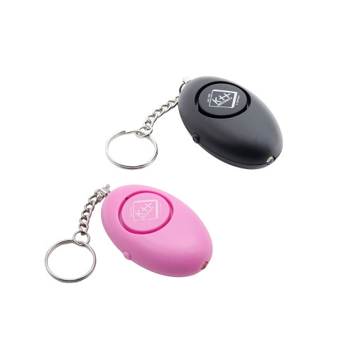 Partnerset Alarm mit LED-Licht, pink und schwarz #2