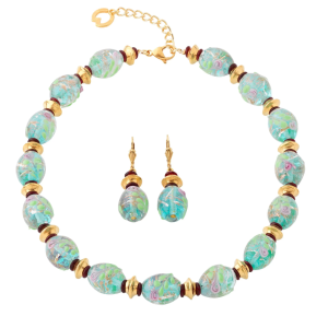 Petra Waszak: Schmuckset "Nympheas"