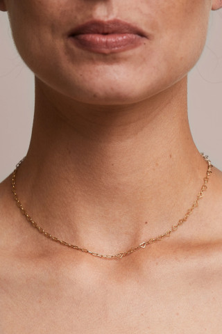 relatedbyobjects: just hearts necklace goldplattiert #2