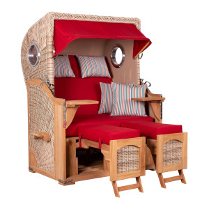  Strandkorb DÜNE 2-Sitzer (verschiedene Farben)