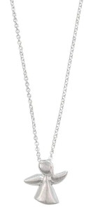 Collier "Schutzengel", Version Silber