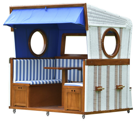  Strandkorb 6-Sitzer, Gosch-Lounge, Mahagoni (verschiedene Farben) #2