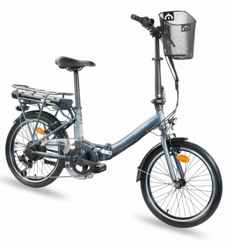 Falt E-Bike 20″ Agile Blaugrau #2