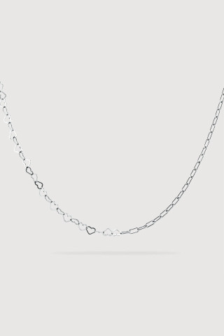relatedbyobjects: just hearts necklace silber #1