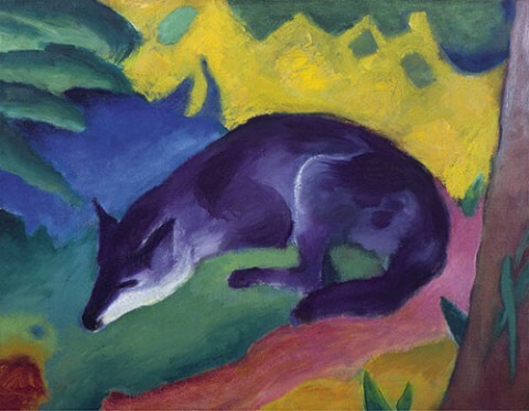 Franz Marc : "Fuchs" (1911) #1