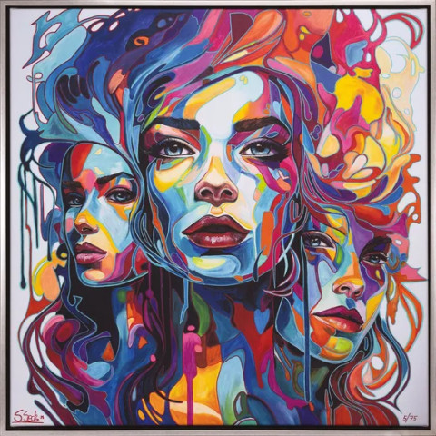 Sabrina Seck: Bild "Hydra" (2023), gerahmt #1