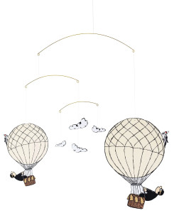 Loriot: Decken-Mobilé "Der Ballonfahrer"