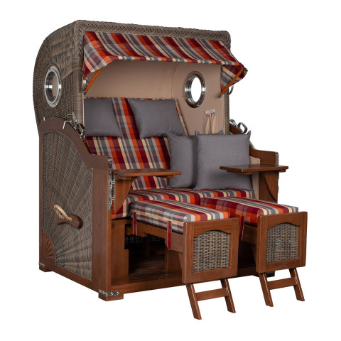  Strandkorb Düne Mahagoni (verschiedene Farben) #3