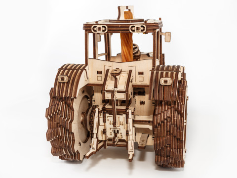  3D-Holzpuzzle, Traktor #3