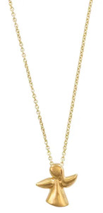 Collier "Schutzengel", Version vergoldet