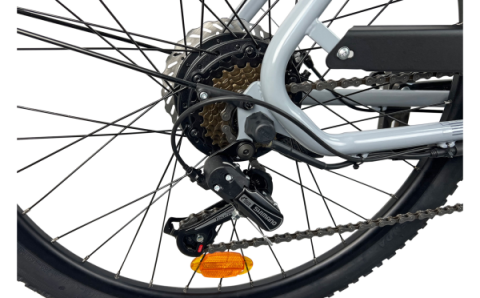 City E-Bike 26“ Town Compact steingrau #3