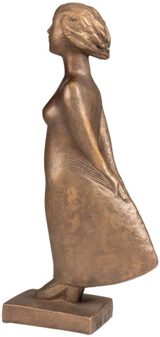 Gisela Eufe: Skulptur "Windsbraut", Bronze #2