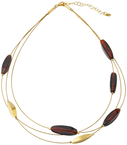 Bernsteincollier "Temba" #1
