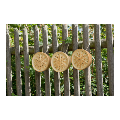 Wildbienenhaus Blume aus CeraNatur®-Keramik - Artgerechte Nisthilfe für bedrohte Bestäuber #4