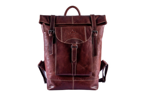  Kurierrucksack MOUNTAINSIDE, aus Büffelleder #1