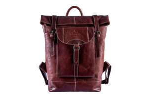  Kurierrucksack MOUNTAINSIDE, aus Büffelleder