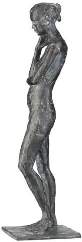Valerie Otte: Skulptur "Besinnung", Bronze #3