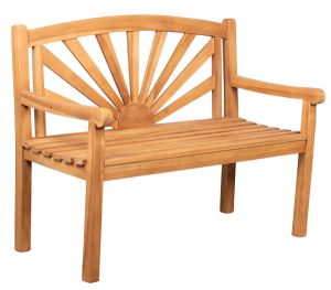  Teak-Gartenbank Sonne