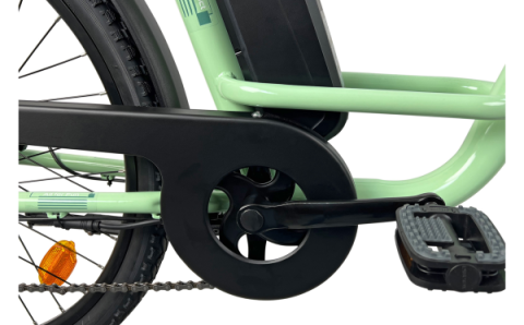 City E-Bike 26“ Town Compact limette #5