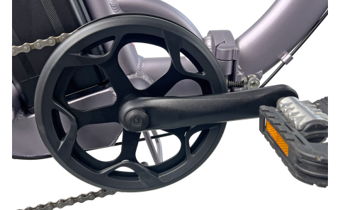 Elektro Faltrad 20 Zoll Terrain steingrau #5