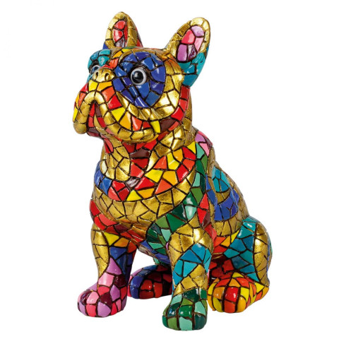Mosaikfigur „Bulldogge" #1