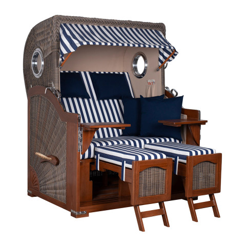 Strandkorb Düne Mahagoni (verschiedene Farben) #2