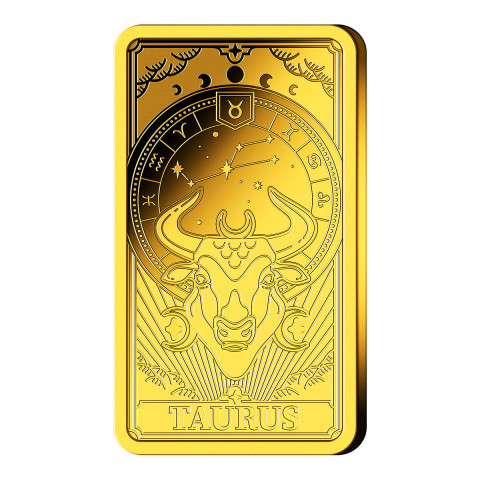 Goldbarren Sternzeichen mit Zertifikat #4