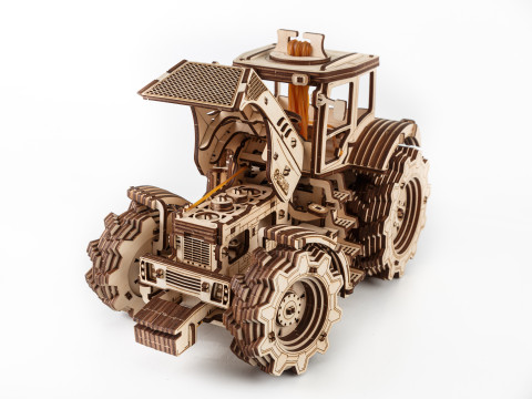 3D-Holzpuzzle, Traktor #2