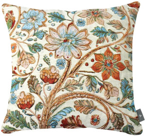 Kissenhülle "Blütenzauber", beige Version