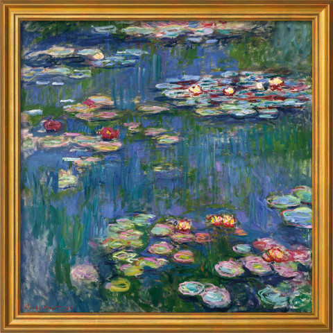 Claude Monet: Bild Seerosen (1916) #2
