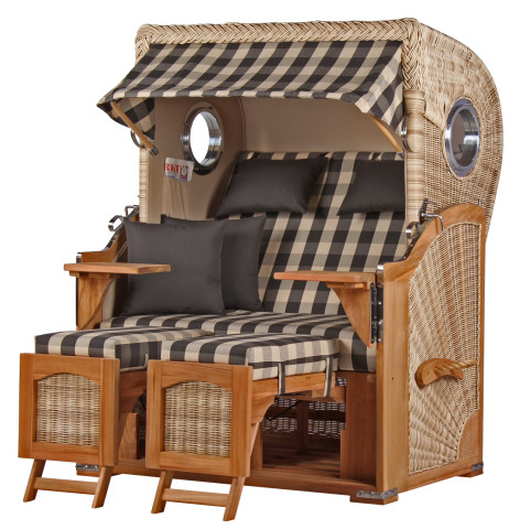  Strandkorb DÜNE 2-Sitzer (verschiedene Farben) #3