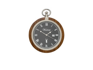  Taschenuhr mit Edelstahlkette