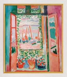 Henri Matisse: Bild "Offenes Fenster in Collioure" (1905)