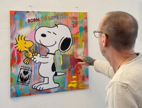 Michael Pfannschmidt: Bild "BORN TO LOVE YOU" (2026, serielles Unikat) #2