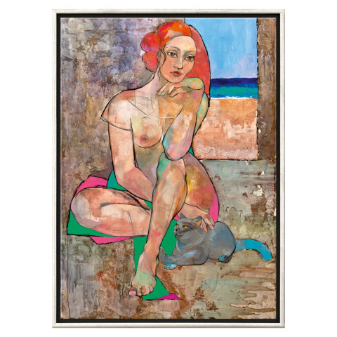 Marina Krasnitskaya: Bild "Träume vom Meer", gerahmt #1