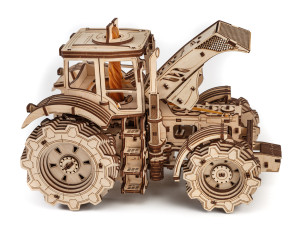  3D-Holzpuzzle, Traktor
