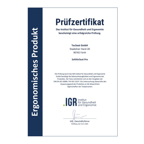 SoftAirSeat Pro - Gesund Sitzen in einer neuen Dimension #3