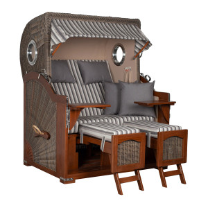 Strandkorb Düne Mahagoni (verschiedene Farben)