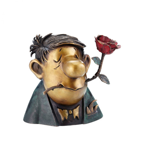 Loriot: Skulptur Der Rosenkavalier, Bronze #1