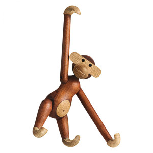 Kay Bojesen: Holzfigur Affe (klein, Höhe 20 cm)